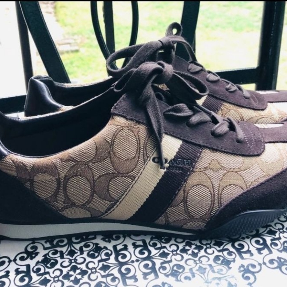 Coach sneakers size 8.5 New